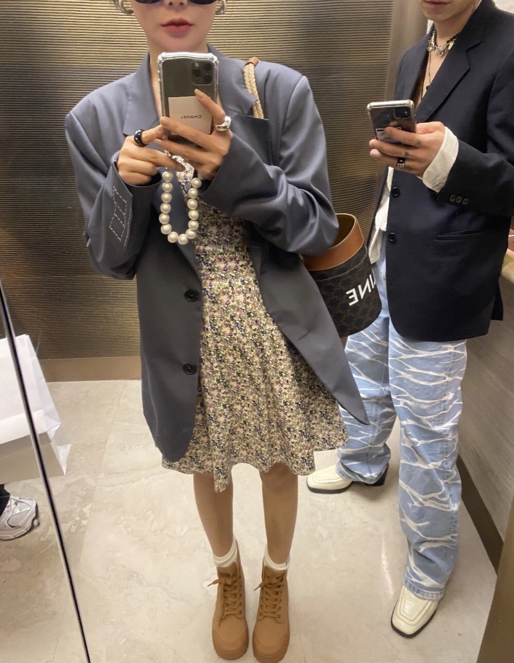 Celine Bucket麻绳水桶包 196272