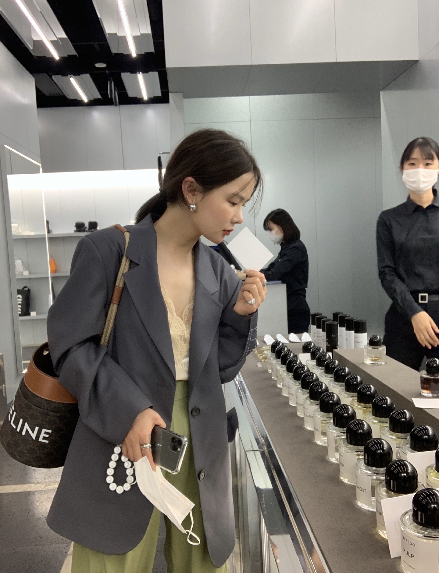 Celine Bucket麻绳水桶包 196272