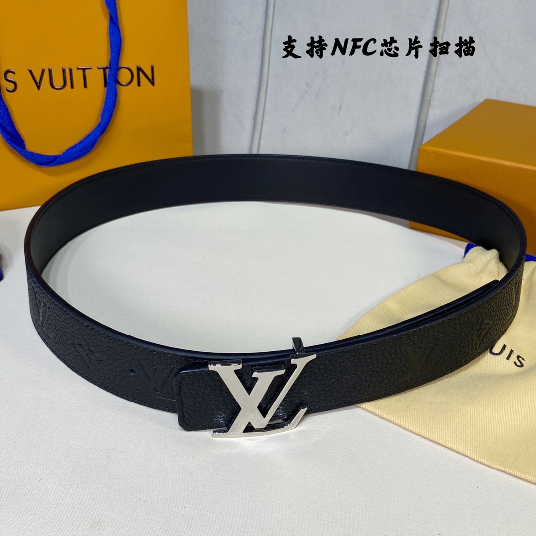 Louis Vuitton Belts Calfskin Cowhide