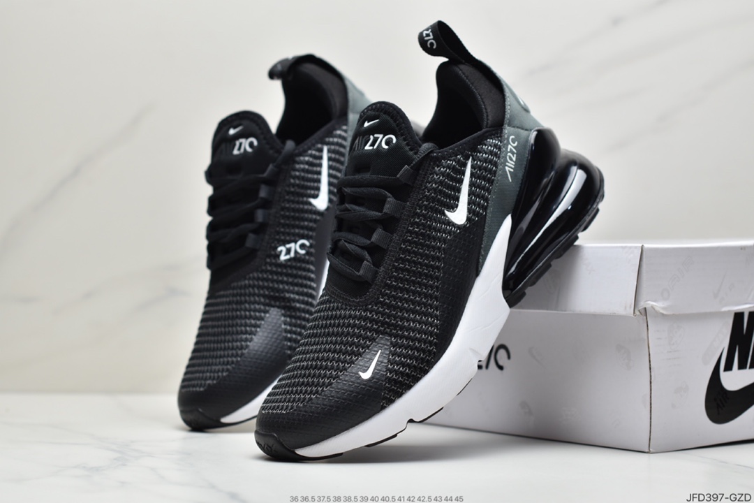 170 耐克 Nike Air Max 270 满天星混合科技后掌半气垫休闲运动慢跑鞋 AQ9164-102