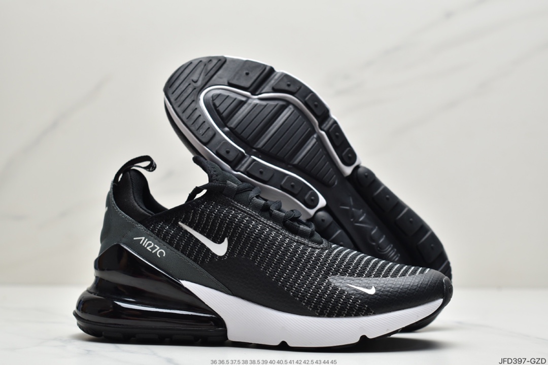 170 耐克 Nike Air Max 270 满天星混合科技后掌半气垫休闲运动慢跑鞋 AQ9164-102
