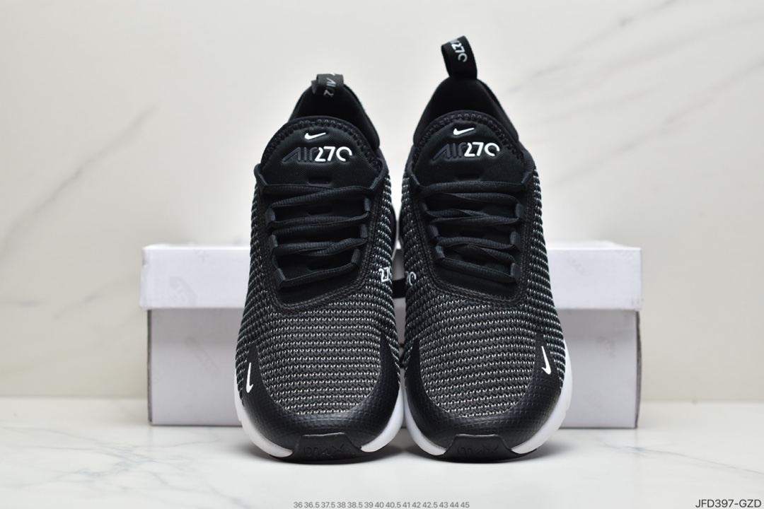 170 耐克 Nike Air Max 270 满天星混合科技后掌半气垫休闲运动慢跑鞋 AQ9164-102