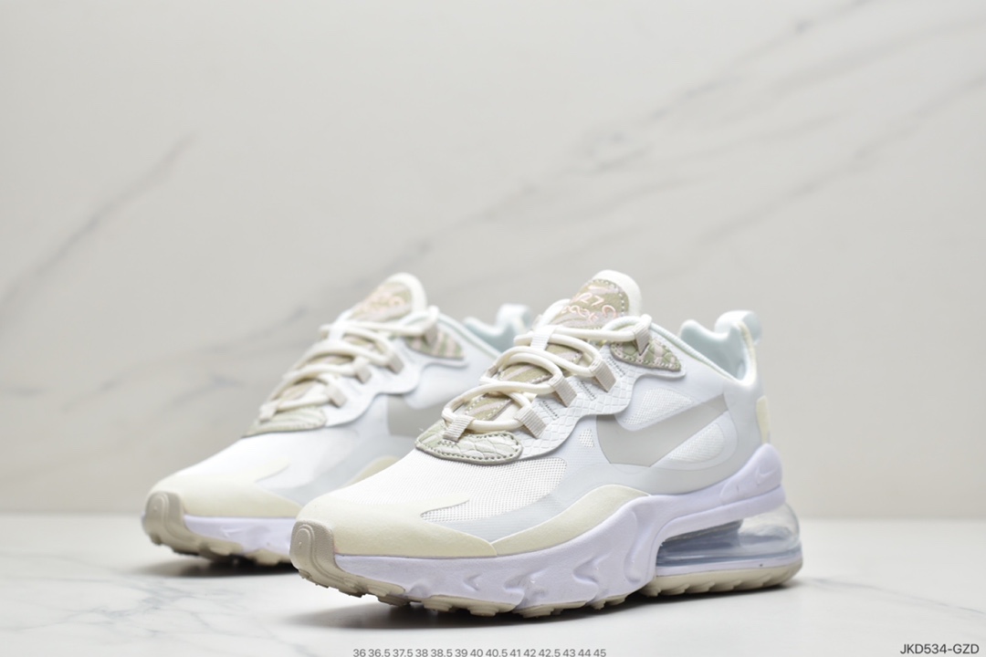 160 耐克Nike Air Max 270 React SE”White/Dark Grey/Black/Red”270 CV8815
