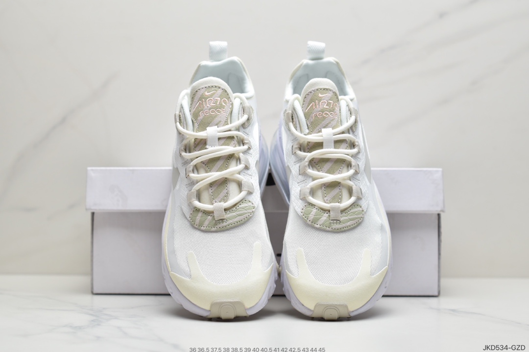 160 耐克Nike Air Max 270 React SE”White/Dark Grey/Black/Red”270 CV8815