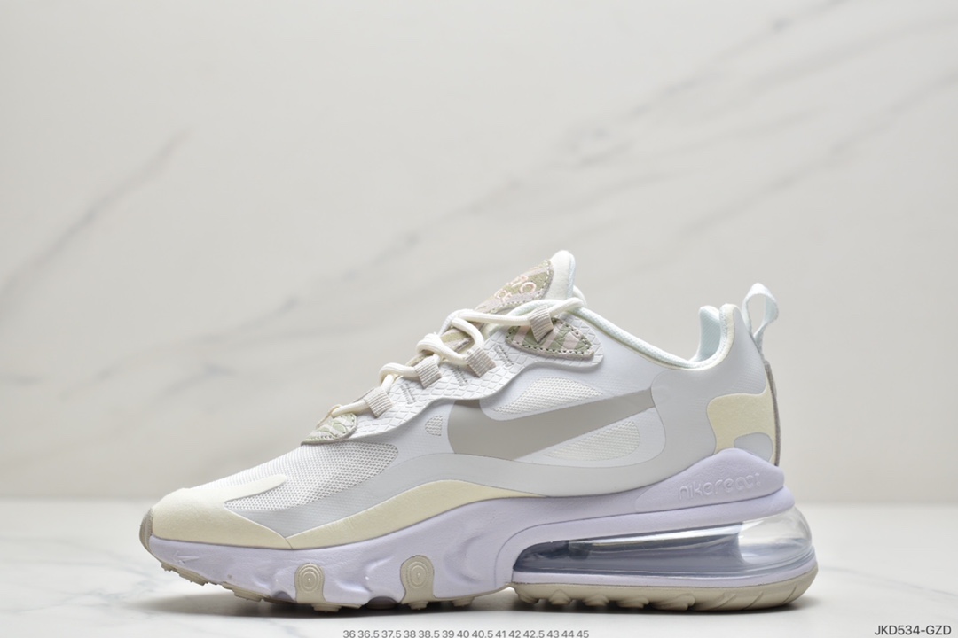 160 耐克Nike Air Max 270 React SE”White/Dark Grey/Black/Red”270 CV8815