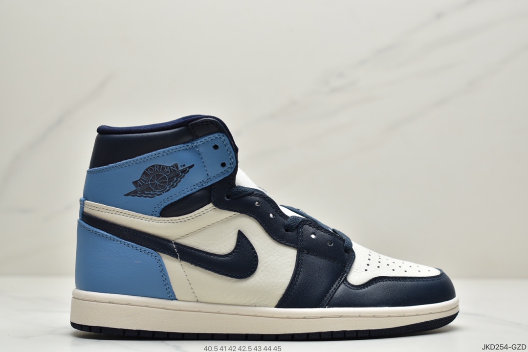 160 乔丹Air Jordan 1 Retro High OGUniversity BlueAJ1代经典复古经典高帮百搭文化篮球鞋555088-134