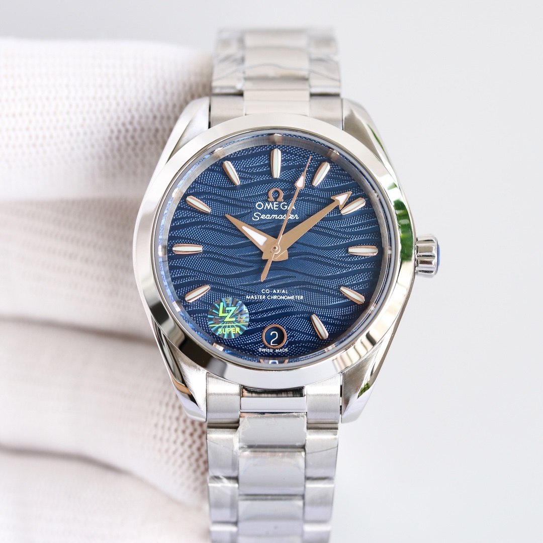 “Omega OMEGA AP5 Seahorse Series 34mm Gold Shell Drill Watch Review” - 图片 2