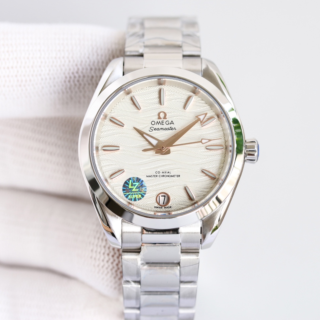 “Omega OMEGA AP5 Seahorse Series 34mm Gold Shell Drill Watch Review” - 图片 7