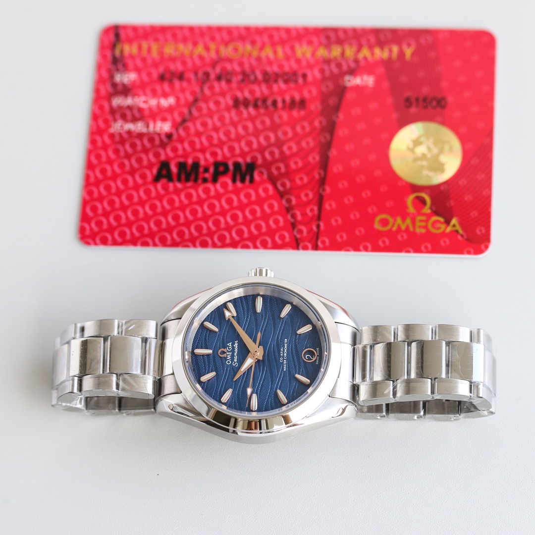 “Omega OMEGA AP5 Seahorse Series 34mm Gold Shell Drill Watch Review” - 图片 3