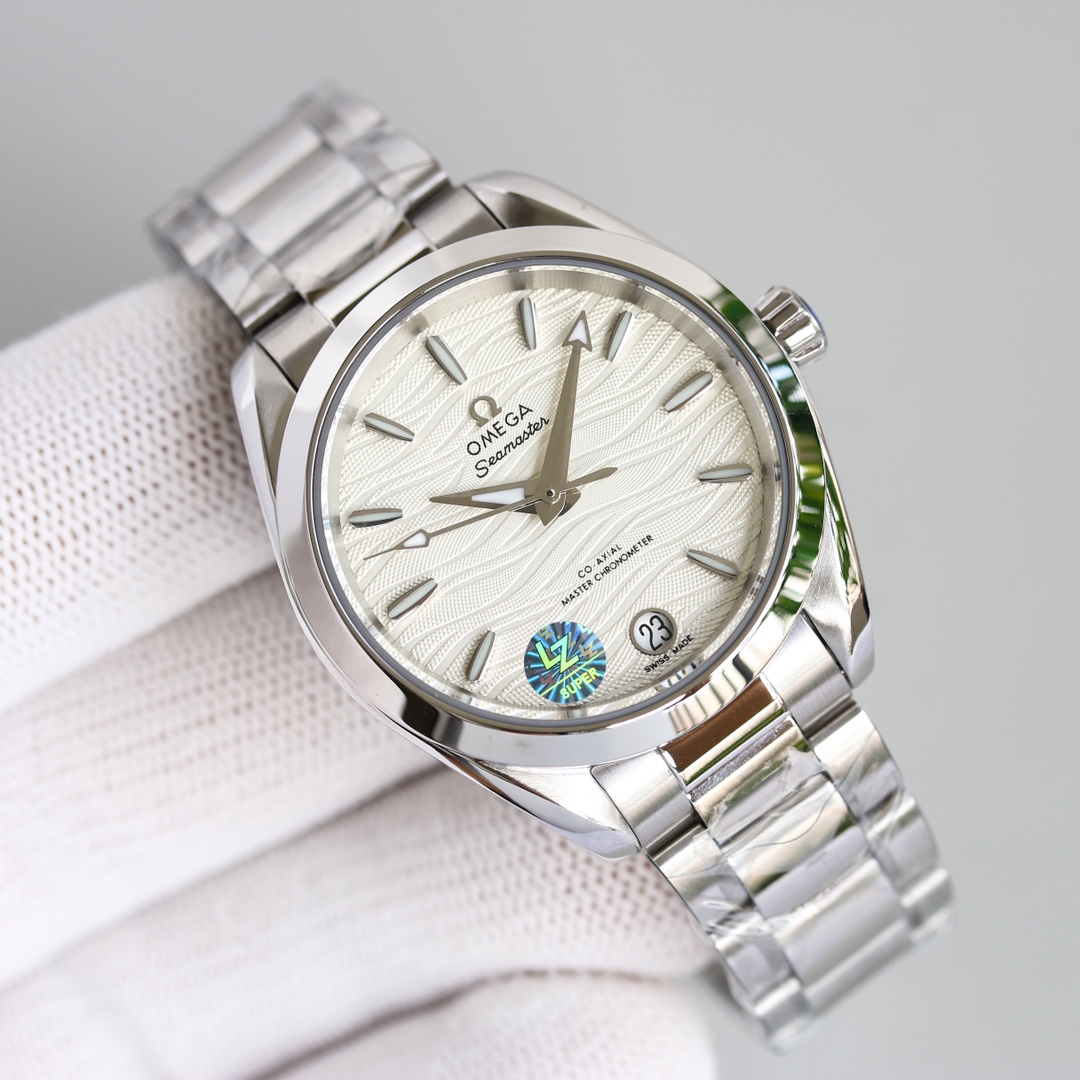 “Omega OMEGA AP5 Seahorse Series 34mm Gold Shell Drill Watch Review” - 图片 8