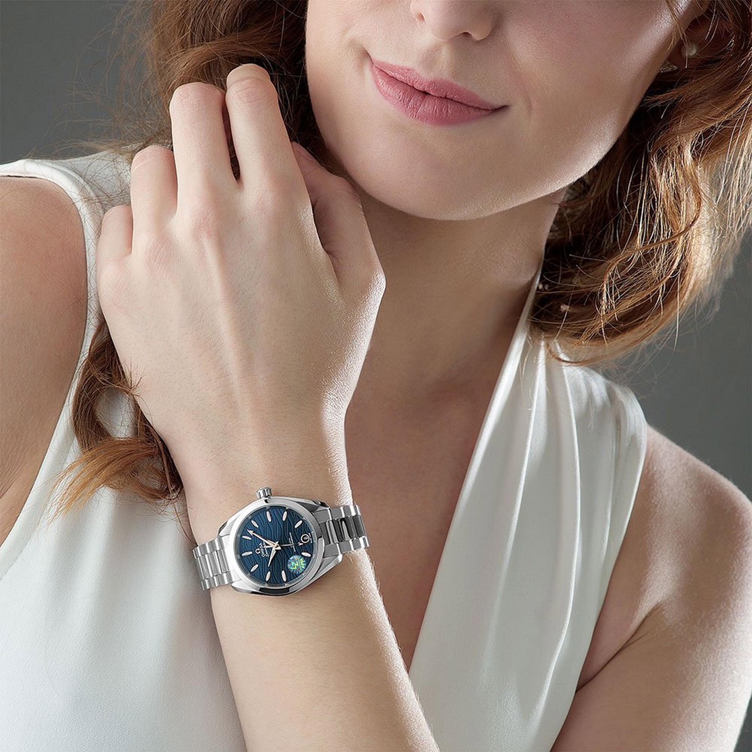“Omega OMEGA AP5 Seahorse Series 34mm Gold Shell Drill Watch Review” - 图片 4