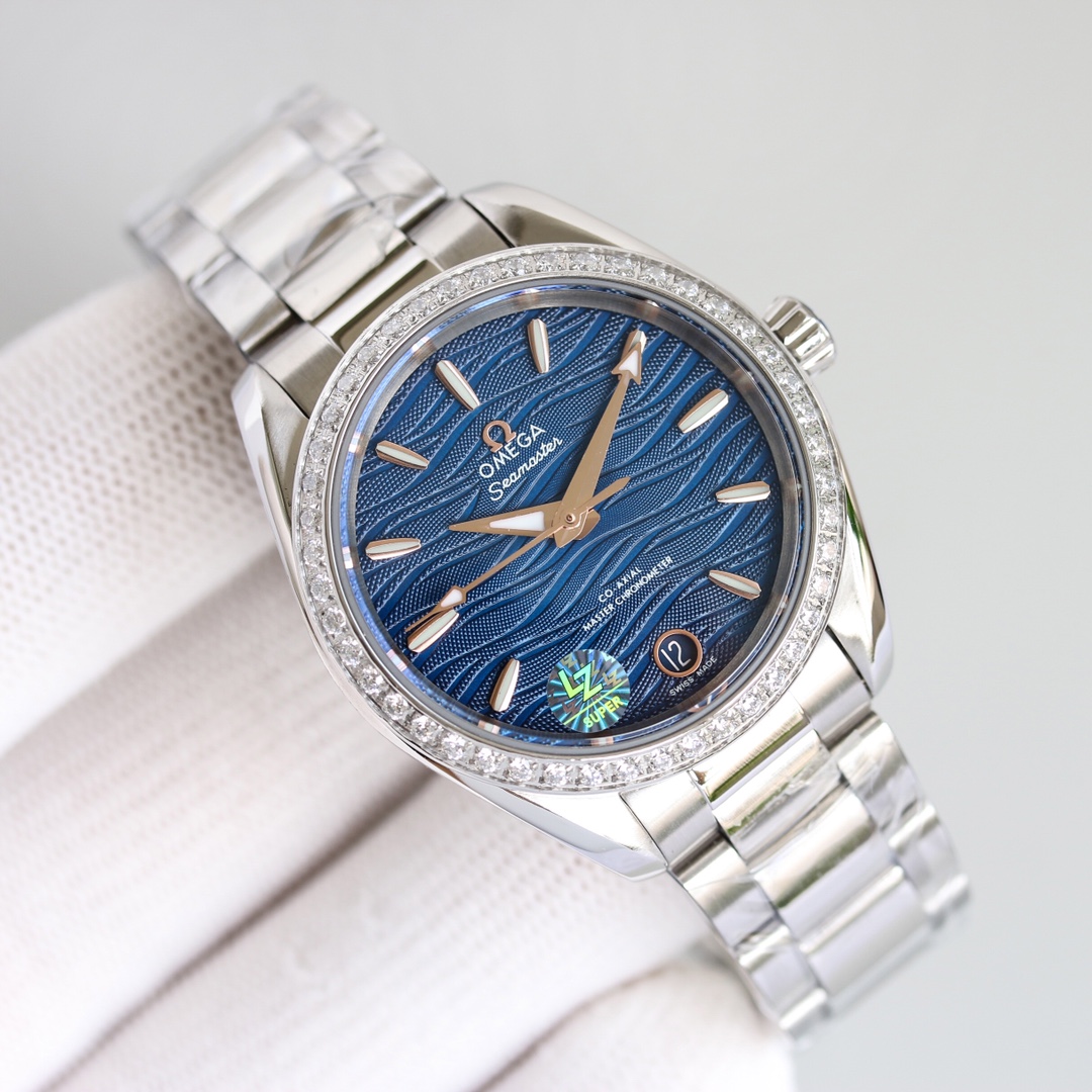 “Omega Seahorse 34mm Gold Watch Review: VS Robot Watch, Perfect Gift for Girls” - 图片 4