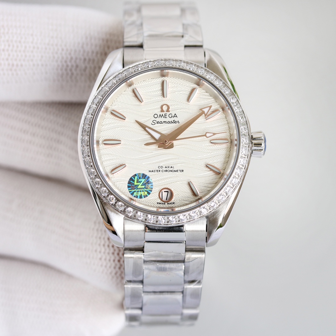 “Omega Seahorse 34mm Gold Watch Review: VS Robot Watch, Perfect Gift for Girls” - 图片 2