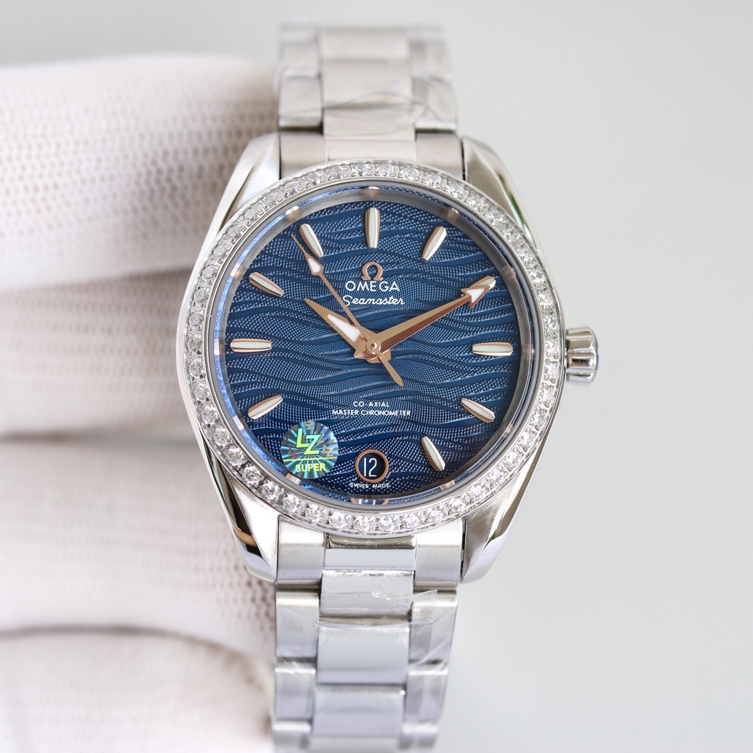 “Omega Seahorse 34mm Gold Watch Review: VS Robot Watch, Perfect Gift for Girls” - 图片 5