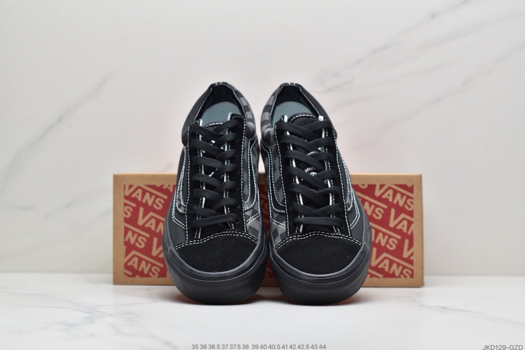 160 万斯Vans Style 36 小头拼接低帮情侣休闲板鞋帆布鞋