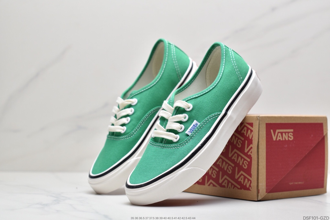105 万斯Vans Authentic 44DX经典安娜海姆 4孔低帮硫化滑板鞋复古AUT高端硫化