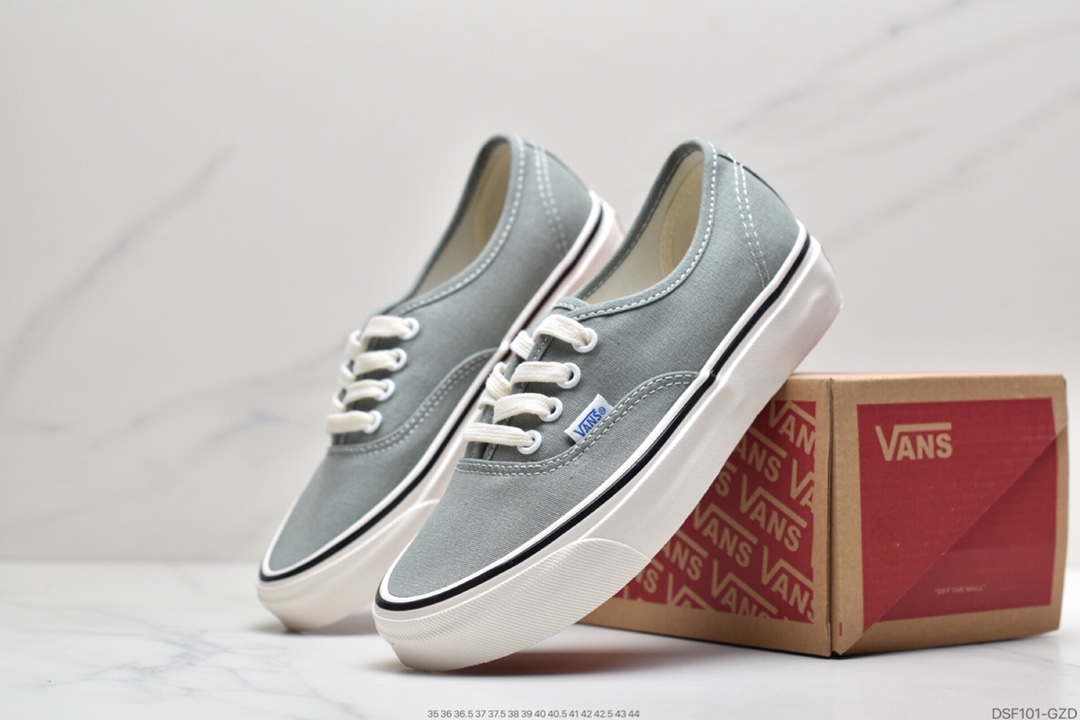 105 万斯Vans Authentic 44DX经典安娜海姆 4孔低帮硫化滑板鞋复古AUT高端硫化