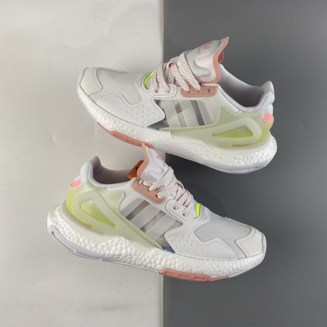 P220 Ad Originals 2020 Day Jogger Boost 三叶草2020版慢跑者系列高弹复古休闲运动跑鞋  GW4914
