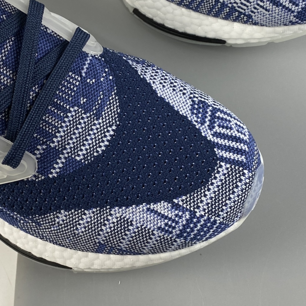 P200 AD UltraBoost 21 加厚爆米花袜套式针织鞋面休闲运动慢跑鞋 FX7729