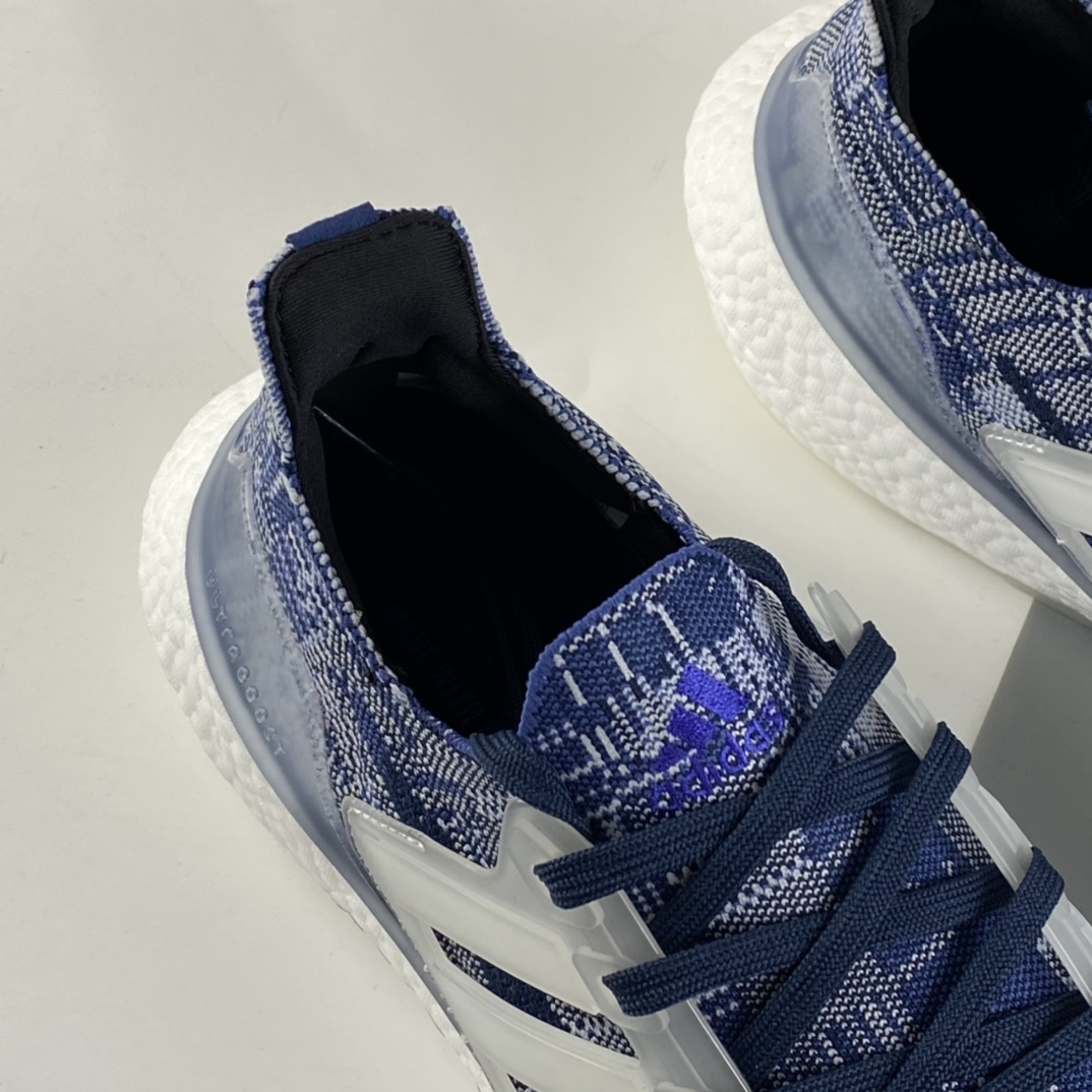 P200 AD UltraBoost 21 加厚爆米花袜套式针织鞋面休闲运动慢跑鞋 FX7729