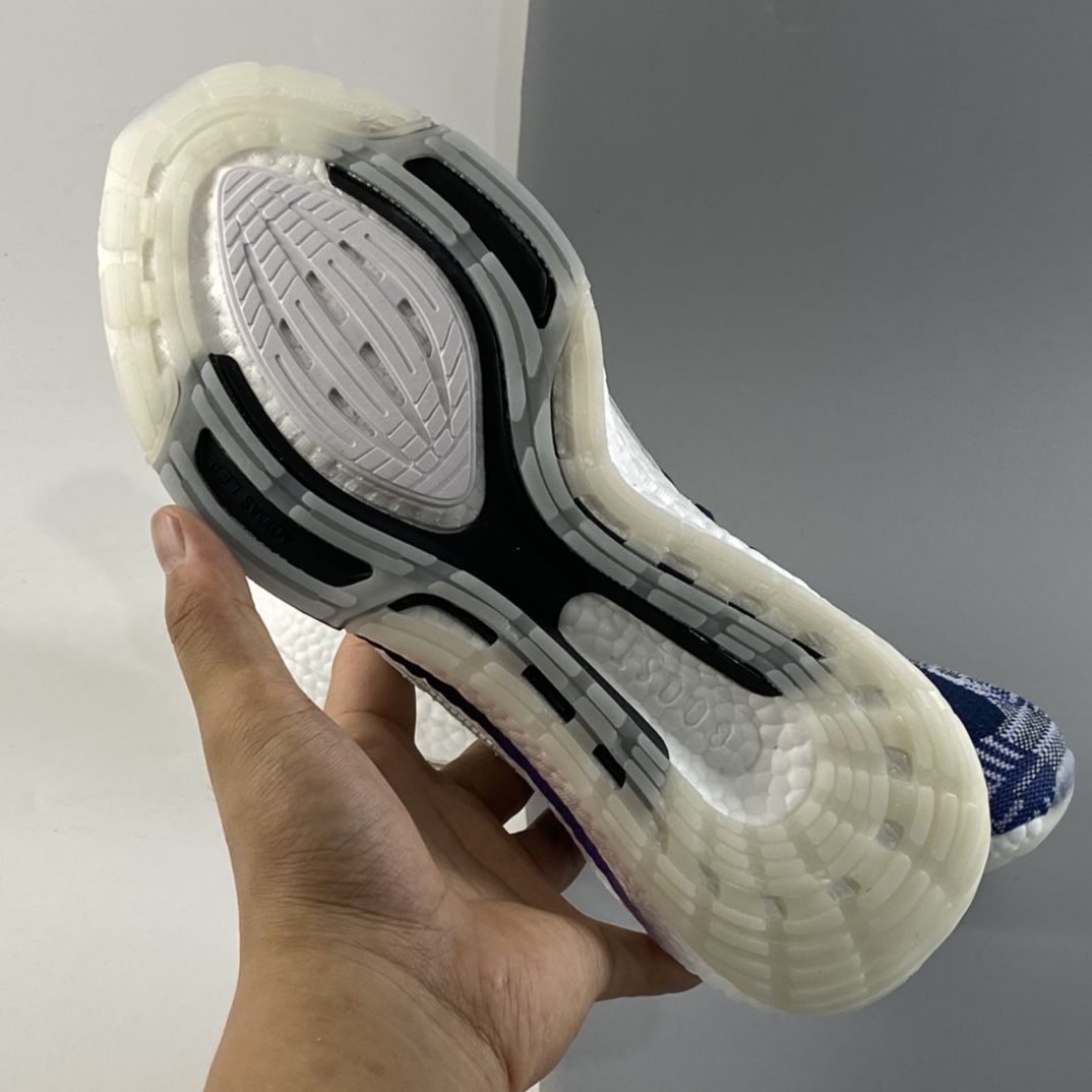P200 AD UltraBoost 21 加厚爆米花袜套式针织鞋面休闲运动慢跑鞋 FX7729