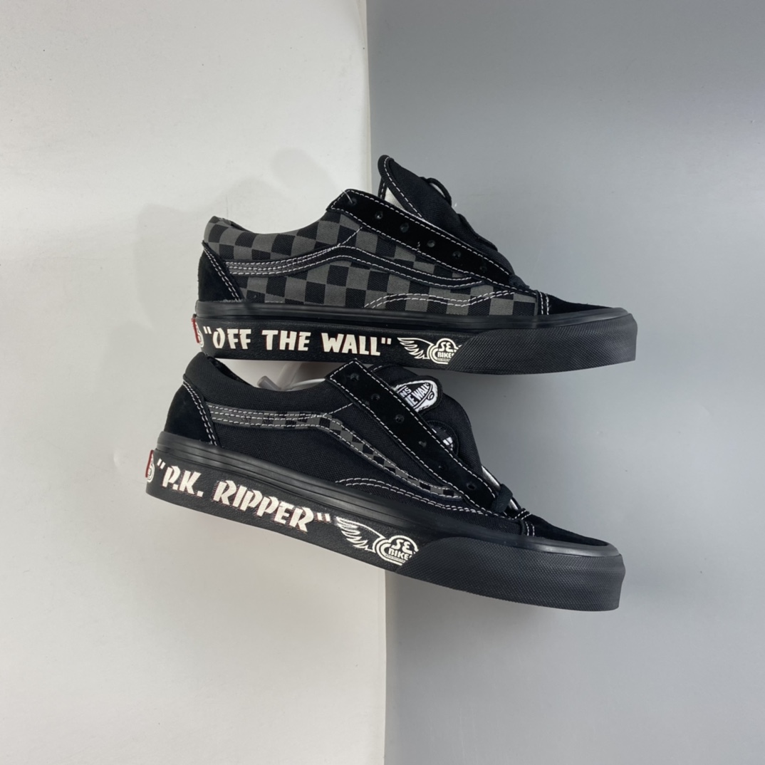 P160 VANS X SE BILKES STYLE 36黑  联名鞋款 VN0A54F64YT