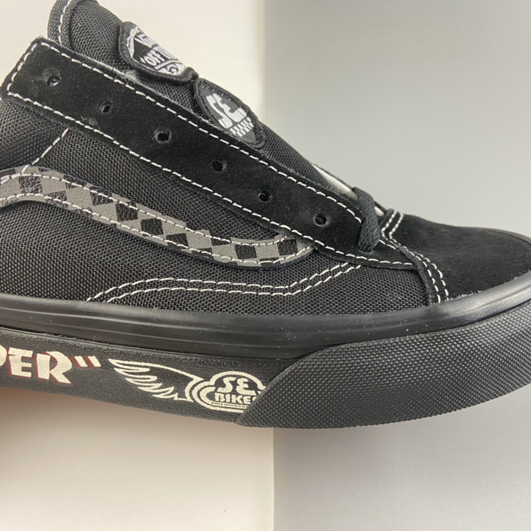 P160 VANS X SE BILKES STYLE 36黑  联名鞋款 VN0A54F64YT