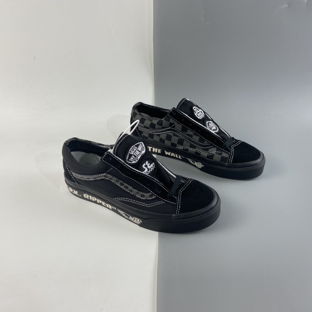 P160 VANS X SE BILKES STYLE 36黑  联名鞋款 VN0A54F64YT