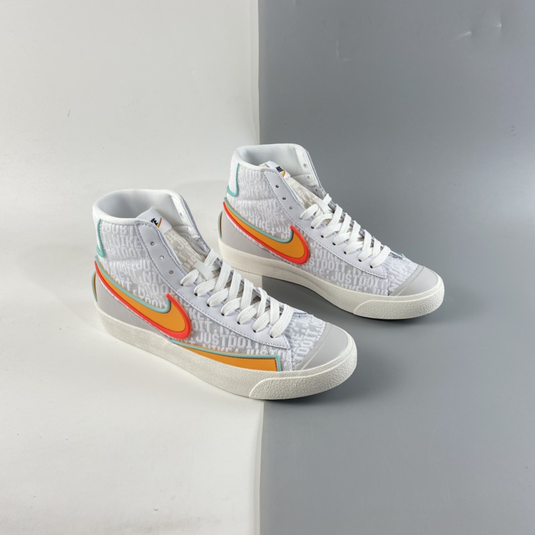 P220 Nike Blazer Mid 开拓者高帮休闲运动板鞋 DC1746-100