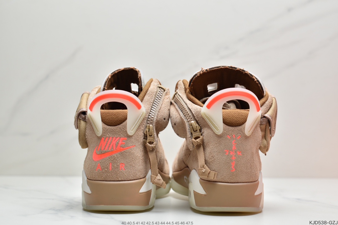 450 Travis Scott Air Jordan 6 British Khaki 全新的 Travis Scott x Air Jordan 6  DH0690-200