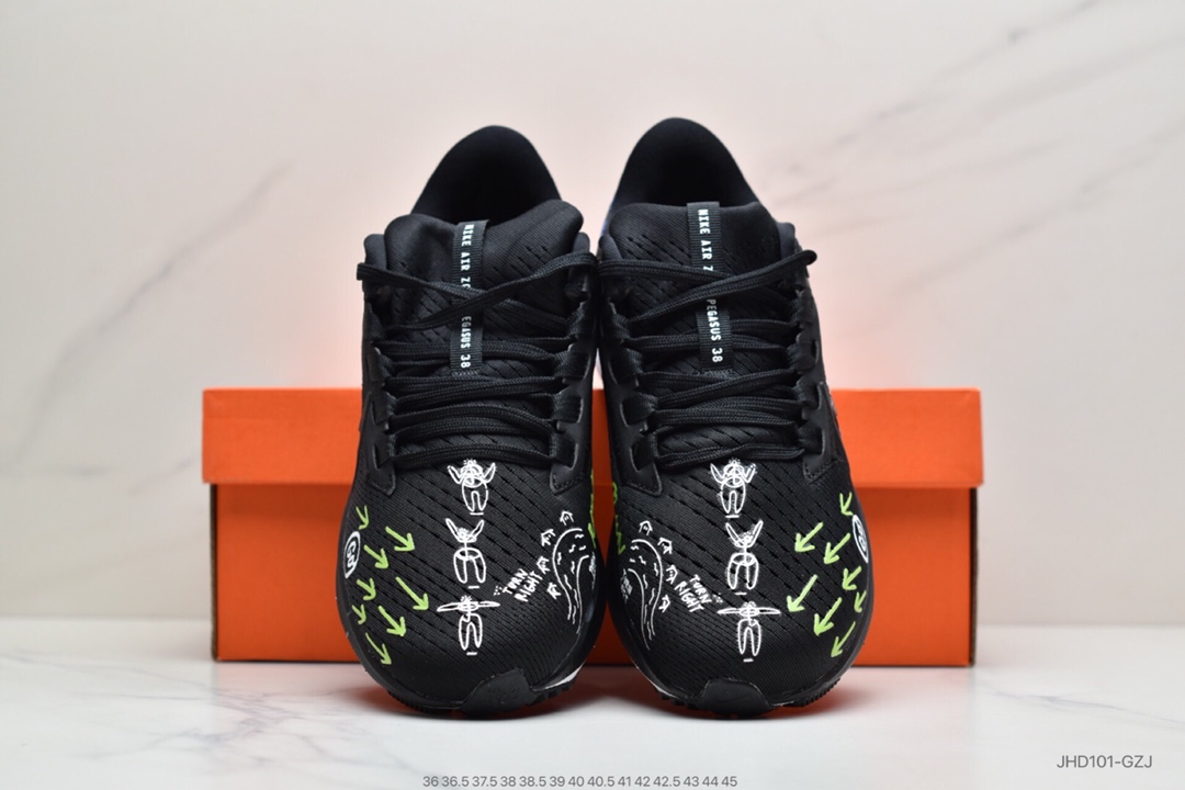 190 耐克Nike Air Zoom Pegasus 38 针织透气 登月38代 DM3274-100