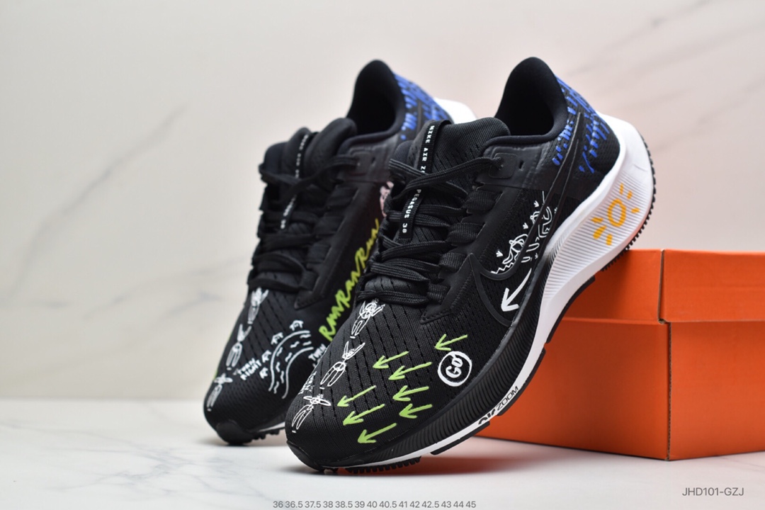 190 耐克Nike Air Zoom Pegasus 38 针织透气 登月38代 DM3274-100