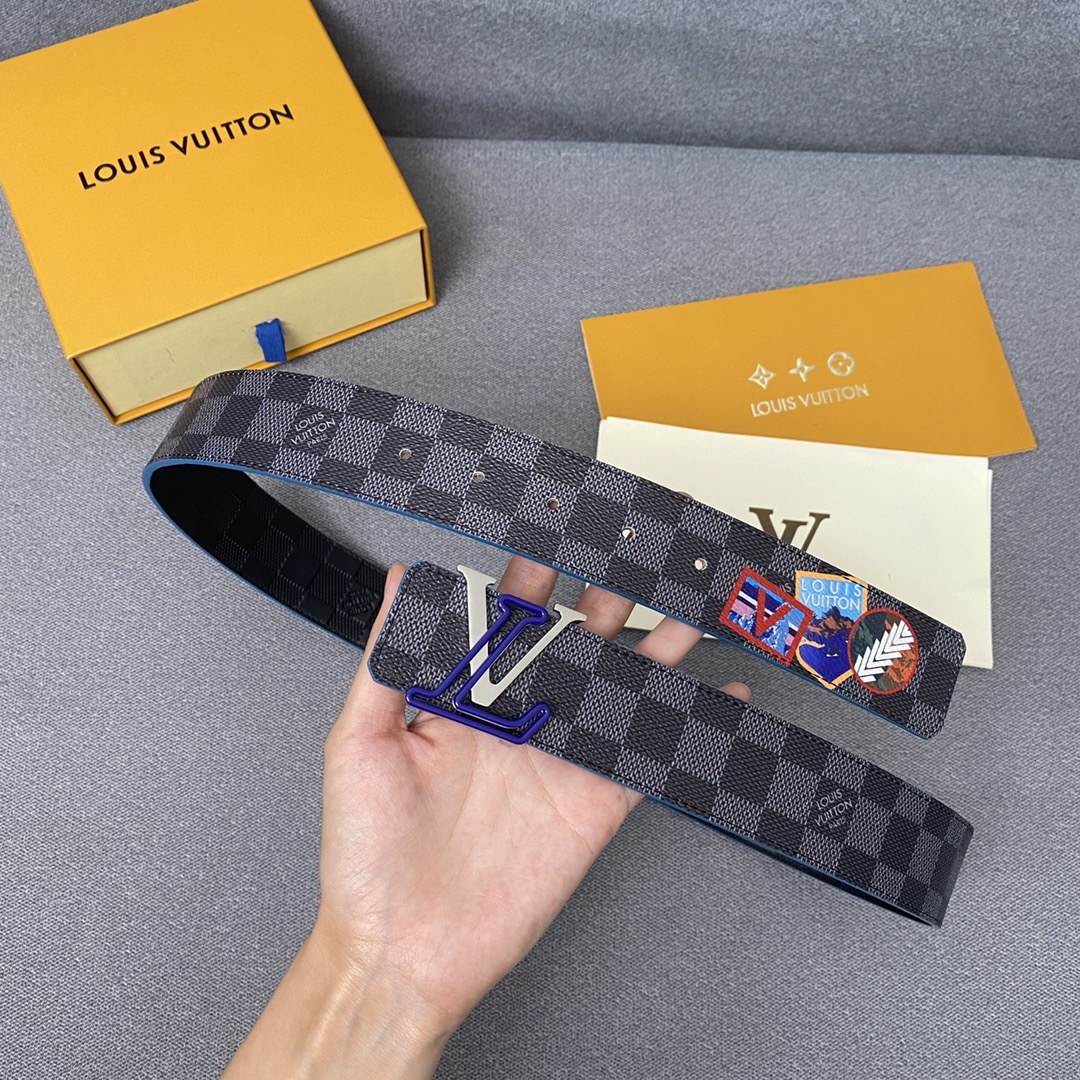 2023 Replica Wholesale Cheap Sales Online
 Louis Vuitton Belts Printing Canvas Cowhide