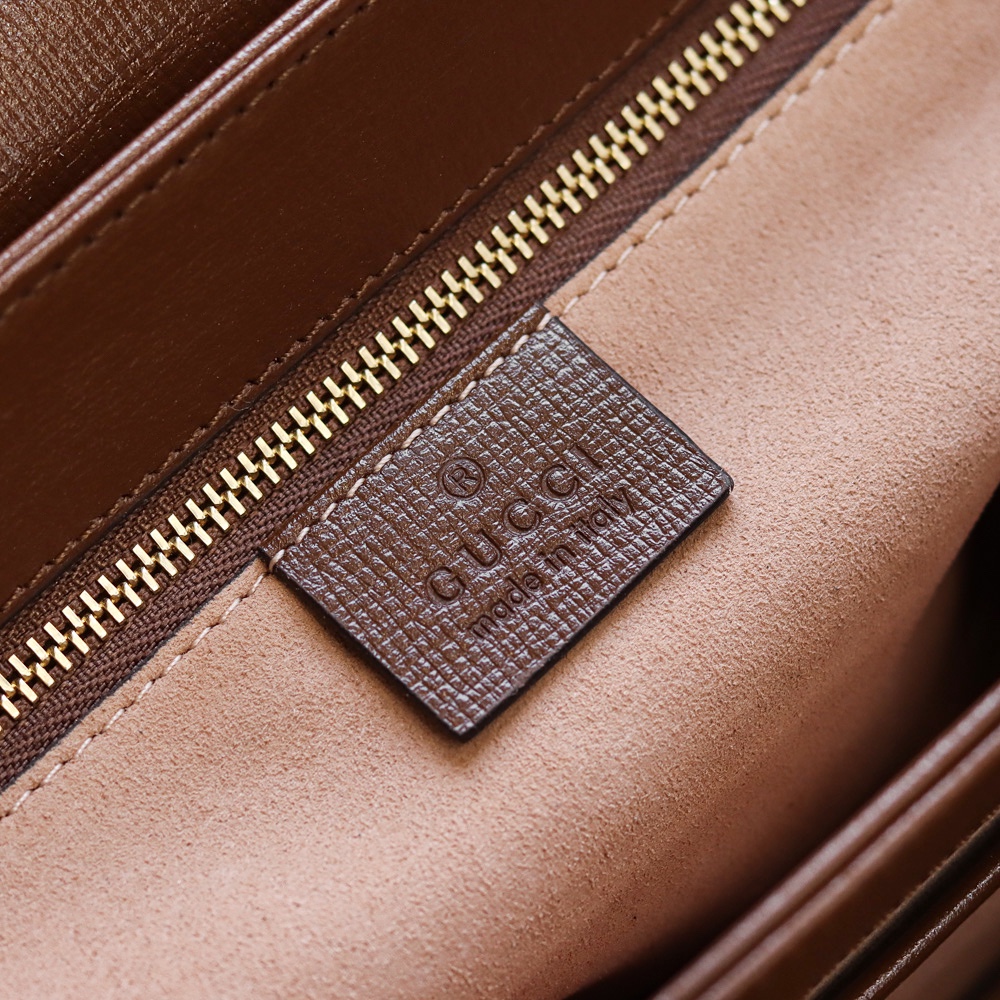 Gucci Horsebit 1955马鞍包 602204棕色