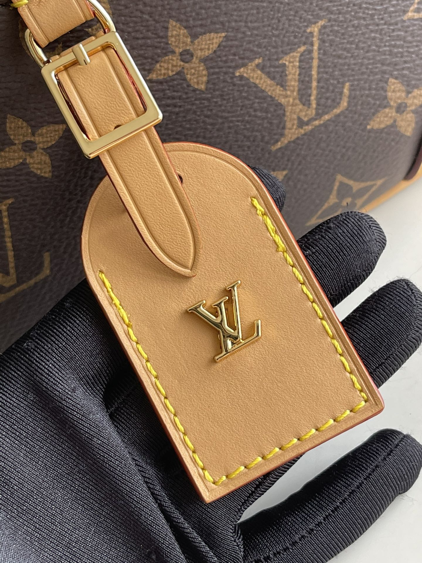 Louis Vuitton LV Deauville 迷你手袋 M45528老花