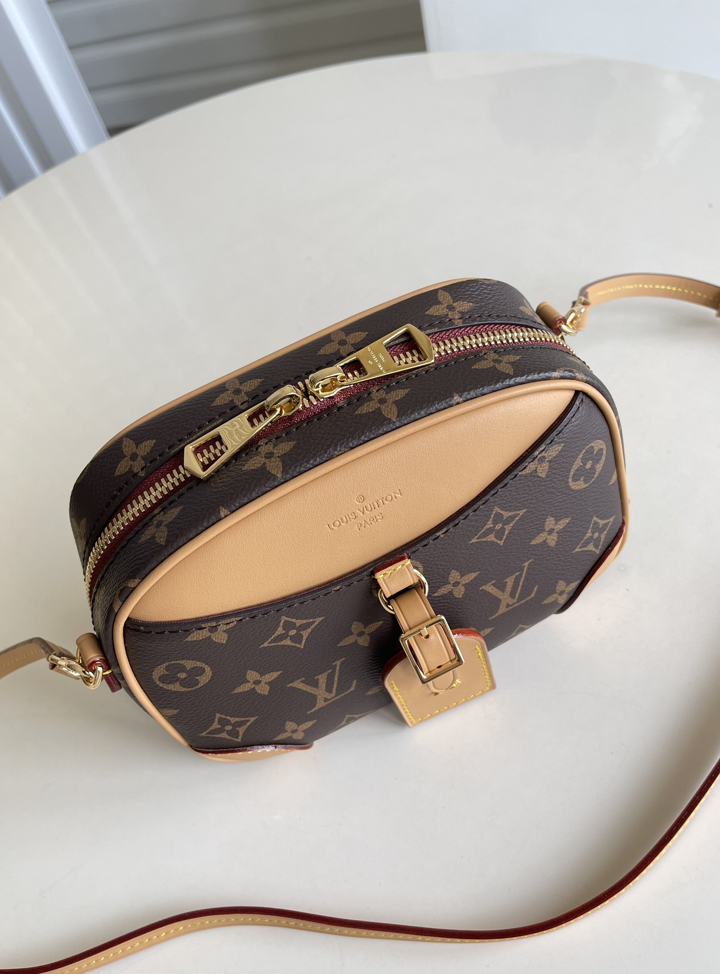Louis Vuitton LV Deauville 迷你手袋 M45528老花