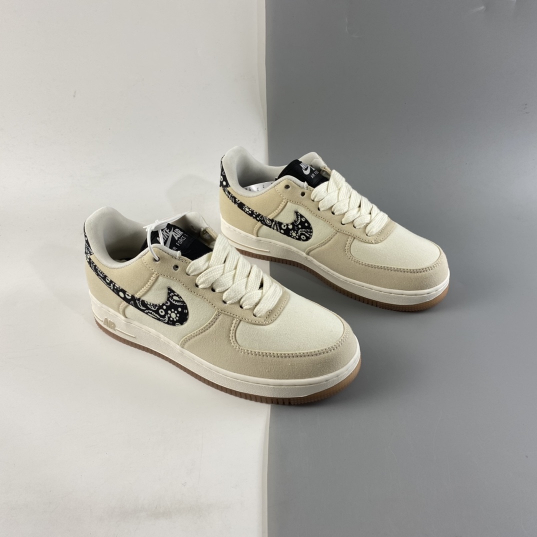 P200 Nk Air Force 1′07”Paisley Swoosh”空军一号经板鞋DJ4631-200