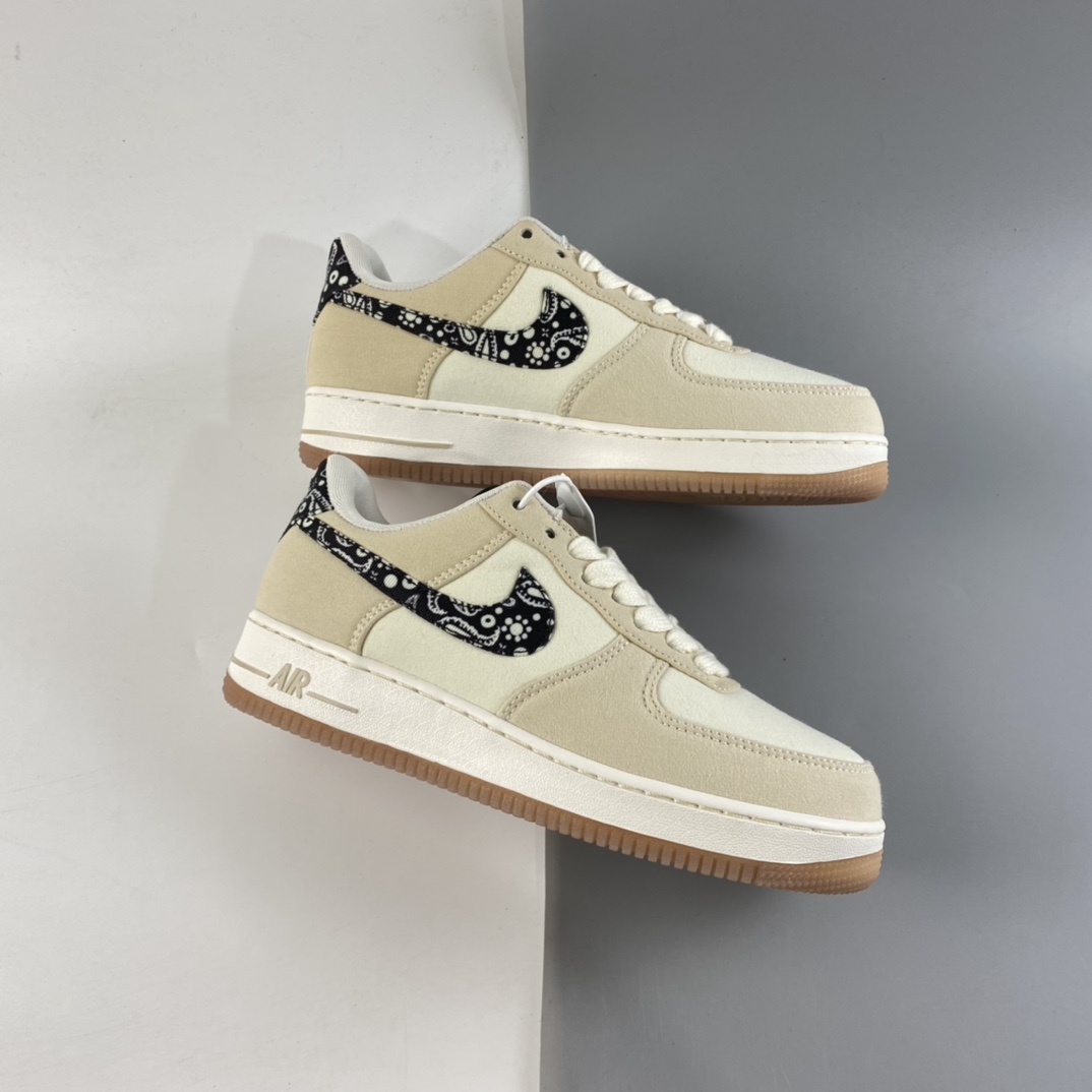 P200 Nk Air Force 1′07”Paisley Swoosh”空军一号经板鞋DJ4631-200