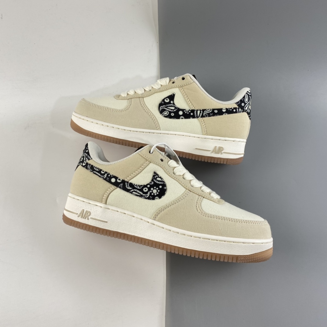 P200 Nk Air Force 1′07”Paisley Swoosh”空军一号经板鞋DJ4631-200