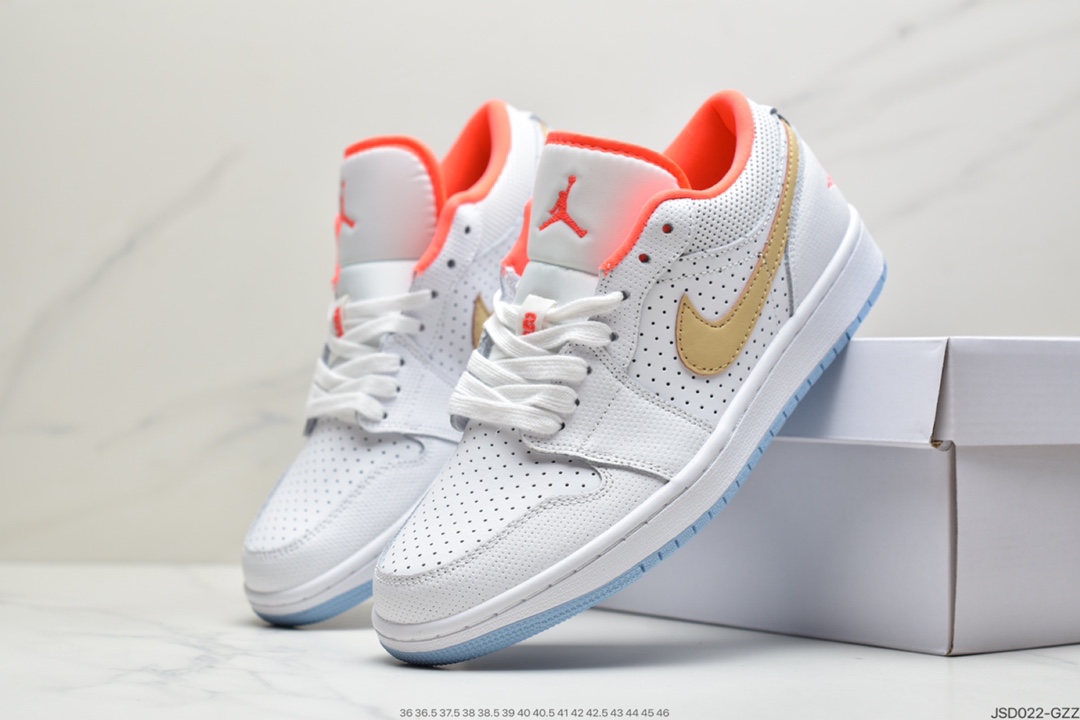 200 耐克Air Jordan 1 Low 白粉芝麻 DC9509-100