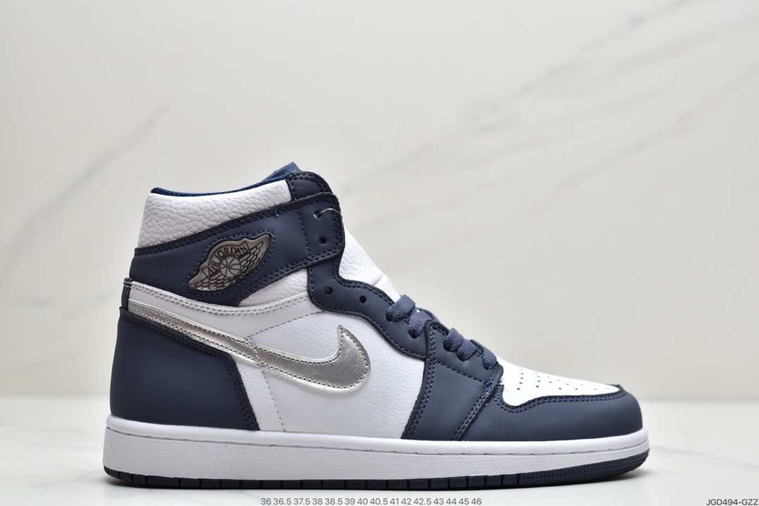 180 乔丹Air Jordan 1 Mid AJ1 高帮 篮球鞋 AH7389-003