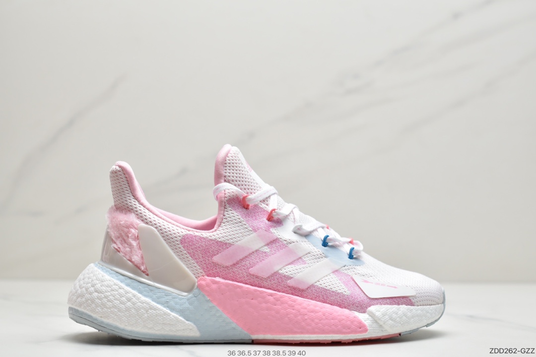 230 Cyberpunk 2077  x Adidas X9000L4 Boost爆米花高弹复古休闲运动百搭跑鞋   G54885
