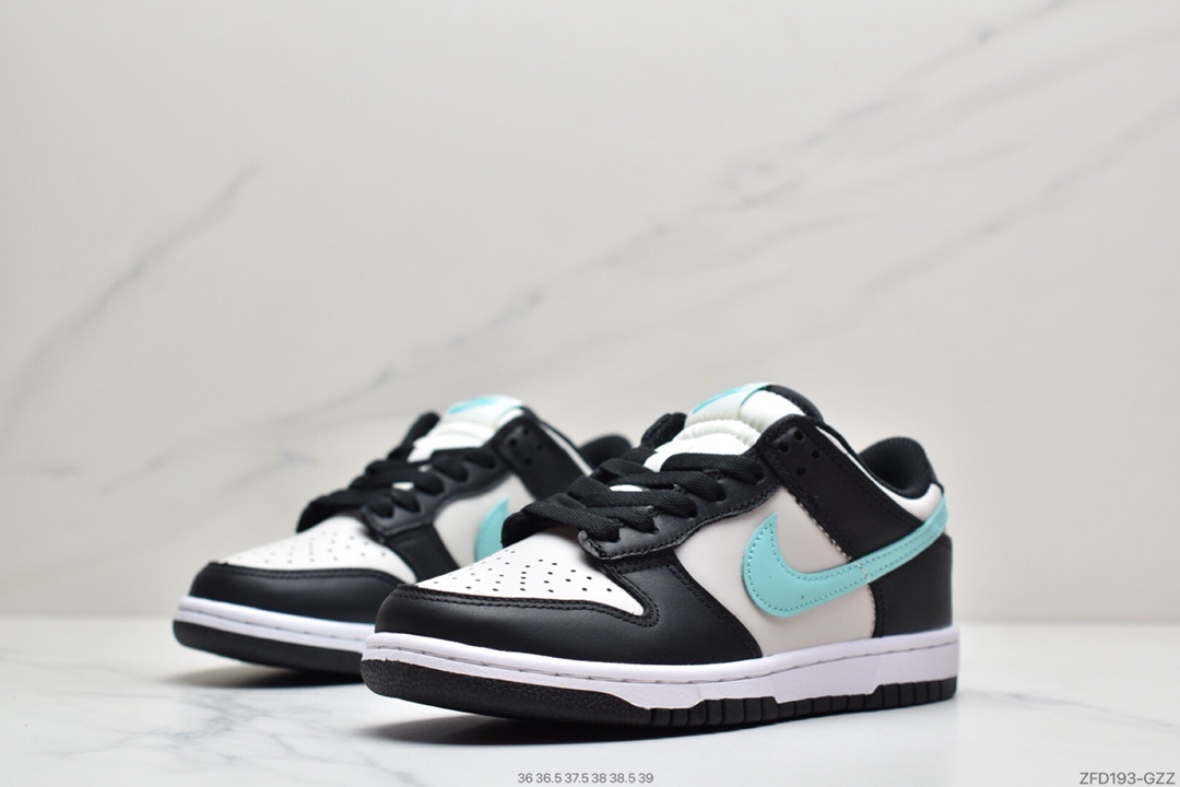 280 耐克Nike Dunk Low Tiffany 蒂夫尼绿头层皮材质 CW1590-003