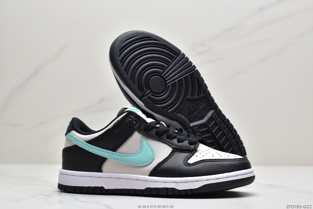 280 耐克Nike Dunk Low Tiffany 蒂夫尼绿头层皮材质 CW1590-003