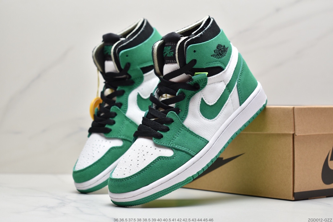 290  Air Jordan 1 Zoom CMFT“Stadium Green”  CT0978-300