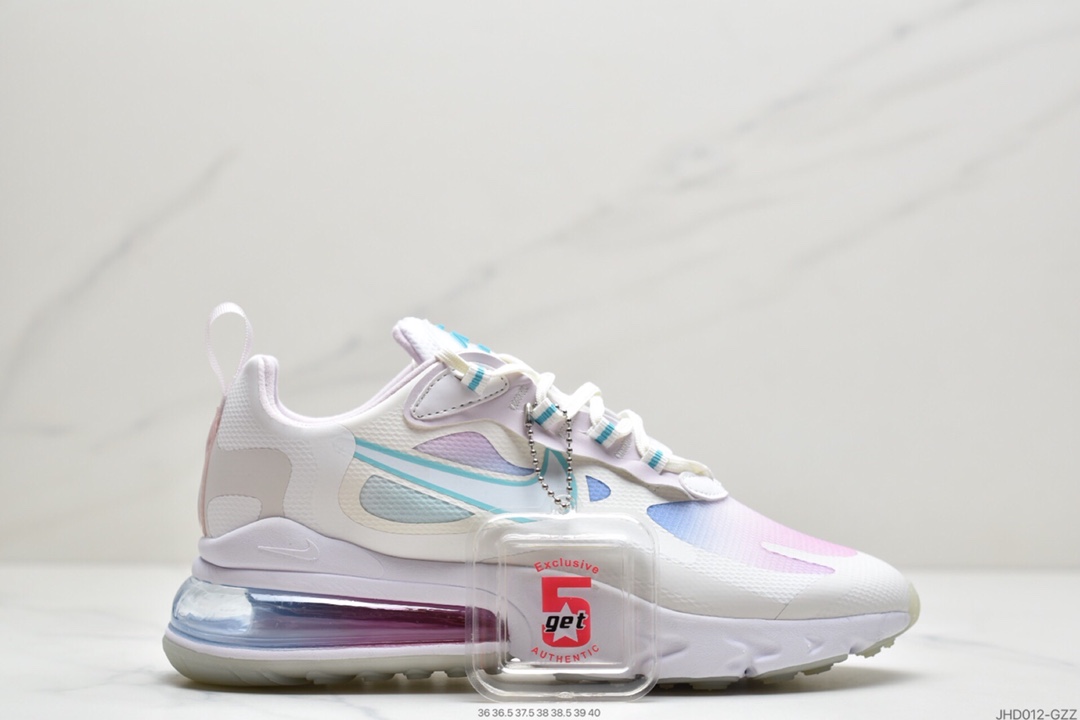 190 耐克Nike Air Max 270 React 半小掌气垫跑鞋CV8818-102