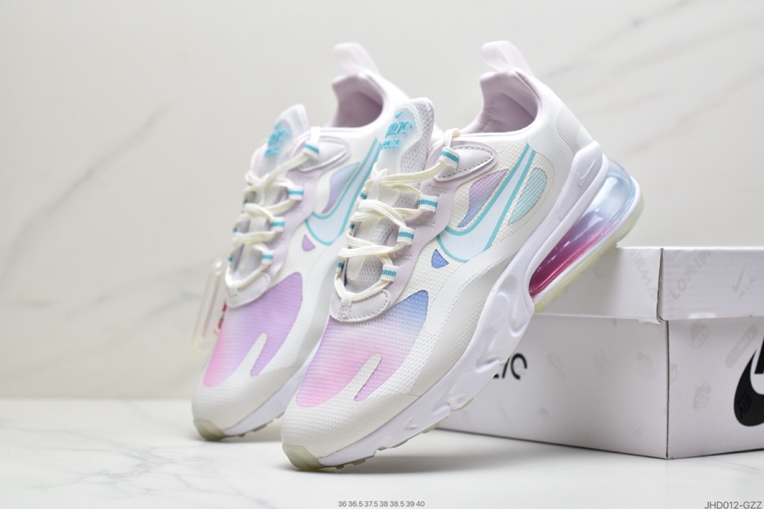 190 耐克Nike Air Max 270 React 半小掌气垫跑鞋CV8818-102