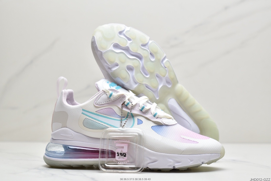 190 耐克Nike Air Max 270 React 半小掌气垫跑鞋CV8818-102