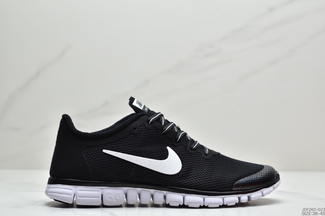 125 耐克Nike FREE 3.0超轻网面透气慢跑鞋耐克赤足3.0超轻网面透气慢跑鞋 354749-004