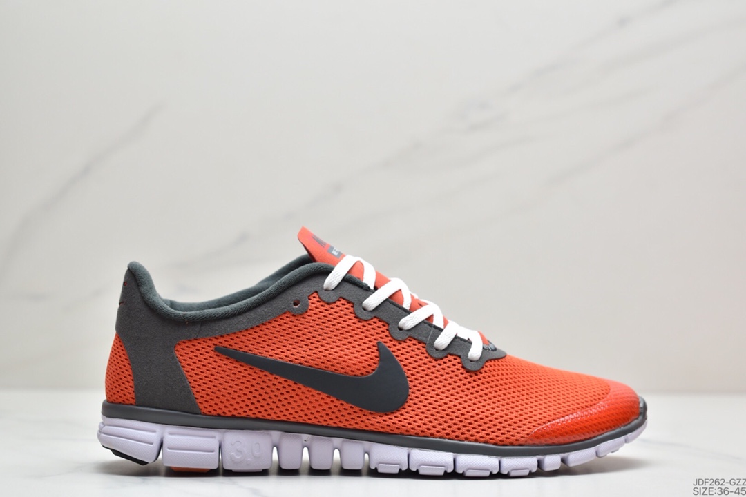 125 耐克Nike FREE 3.0超轻网面透气慢跑鞋耐克赤足3.0超轻网面透气慢跑鞋 354749-004